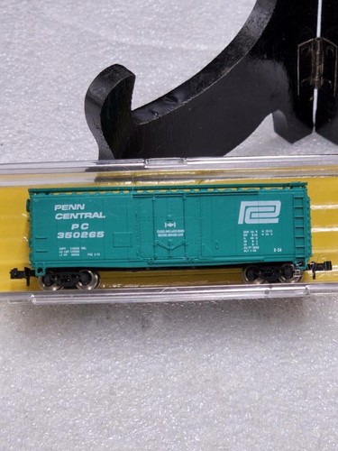 Atlas 3319 Penn Central 40' Plug Door Green NEU 1985 n | Zustand: New