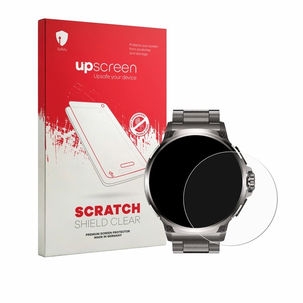 "Schutz Folie FüR Fosmet Smartwatch 1.92\" Kratzfest Anti Fingerprint Klar"-image