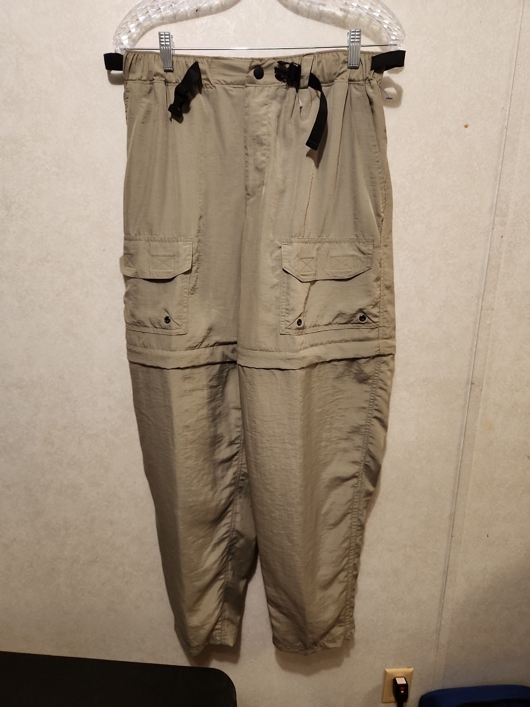 REI Co-Op Sahara Guide Pants Mens Medium Convertible Hiking Cargo Zip Off Nylon