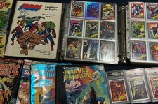 Marvel Collection Cards Comics Graded Cards