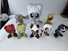 Mattel Radica UB Funkeys Lot of 7 Figures And Docking Station