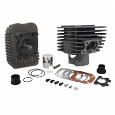 KIT GRUPPO TERMICO CILINDRO MOTORE POLINI 4 PRIGIONIERI 80 CC D. 47 PIAGGIO CIAO