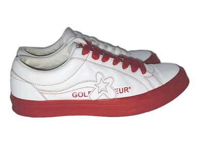 Tyler The Creater Converse x Golf Le Fleur One Star Men s 10.5 Red 164020C 