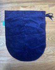 Artipoppe Navy Blue Velvet Wrap Storage Bag (Large)