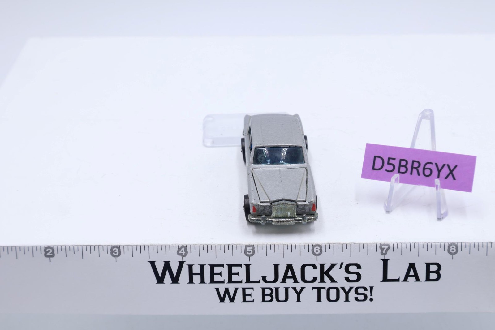 Rolls-Royce Silver Shadow Grey Enamel 1969 Redline Hot Wheels Mattel RL