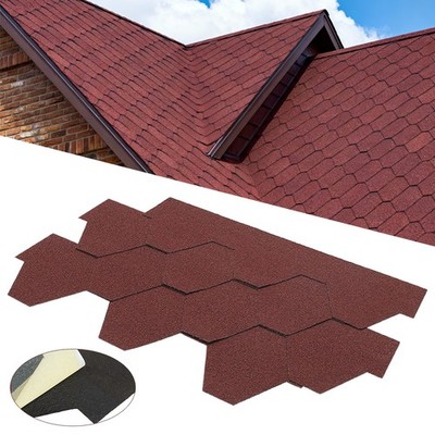 21 STK Dachschindeln Bitumen für Vogelhaus Dachpappe Schindeln Gartenhaus