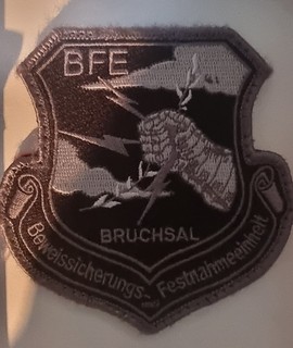 Altes Abzeichen Patch Polizei Landespolizei Baden Württemberg BFE