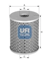 UFI 26.601.00 Fuel Filter