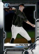 2021 Bowman #BCP-32 Dax Fulton Chrome Prospects