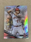Mike Trout, 2022 Bowman's Best Refractor, Card #14, Los Angeles Angels