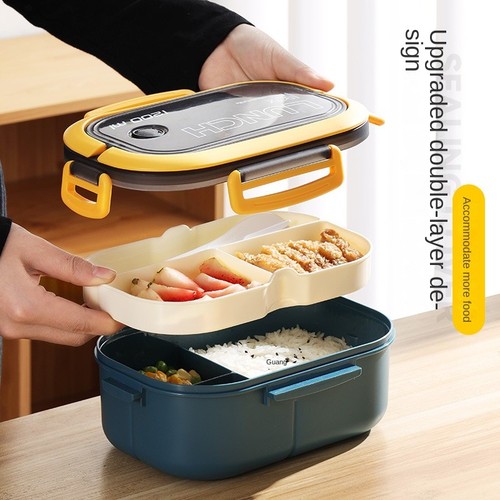Lunch Box 1200ml Kids School Sports Picnic Portable Food Container Leakproof - Picture 2 of 4