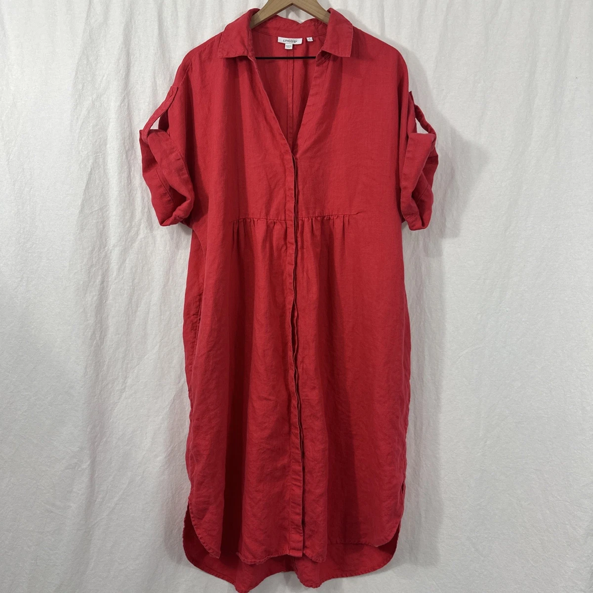 chinese dress ladies Dolman Dress - Linen Dress main image 0