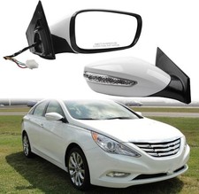 Right Side Mirror for Hyundai Sonata 2011 2012 2013 2014 7Pins Manual Folding,He