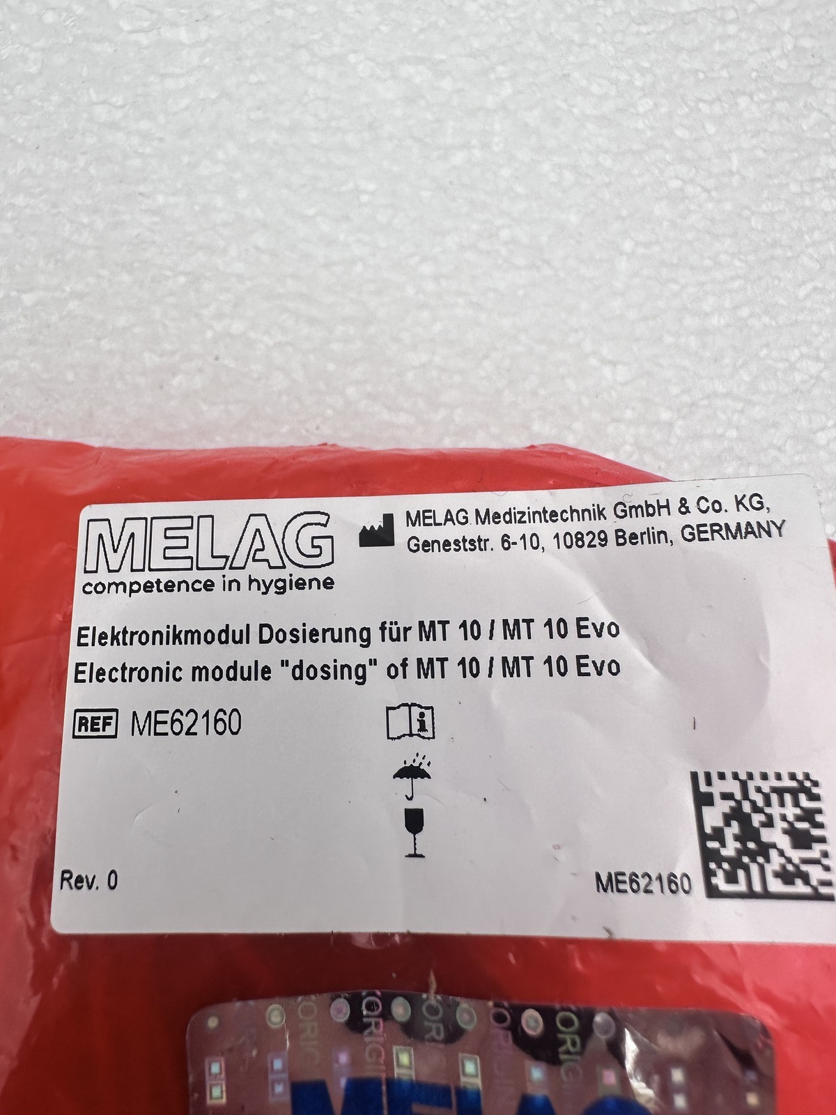 Réparer le dosage MT 10 Evo avec le module électronique MELAG ME62160 - Solution panne dosage - 2