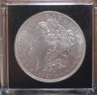 1921 Morgan Silver Dollar in AU Condition
