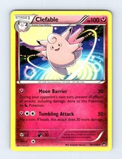 Clefable 82/122 Rare BREAKpoint Pokemon Card Moderately Played