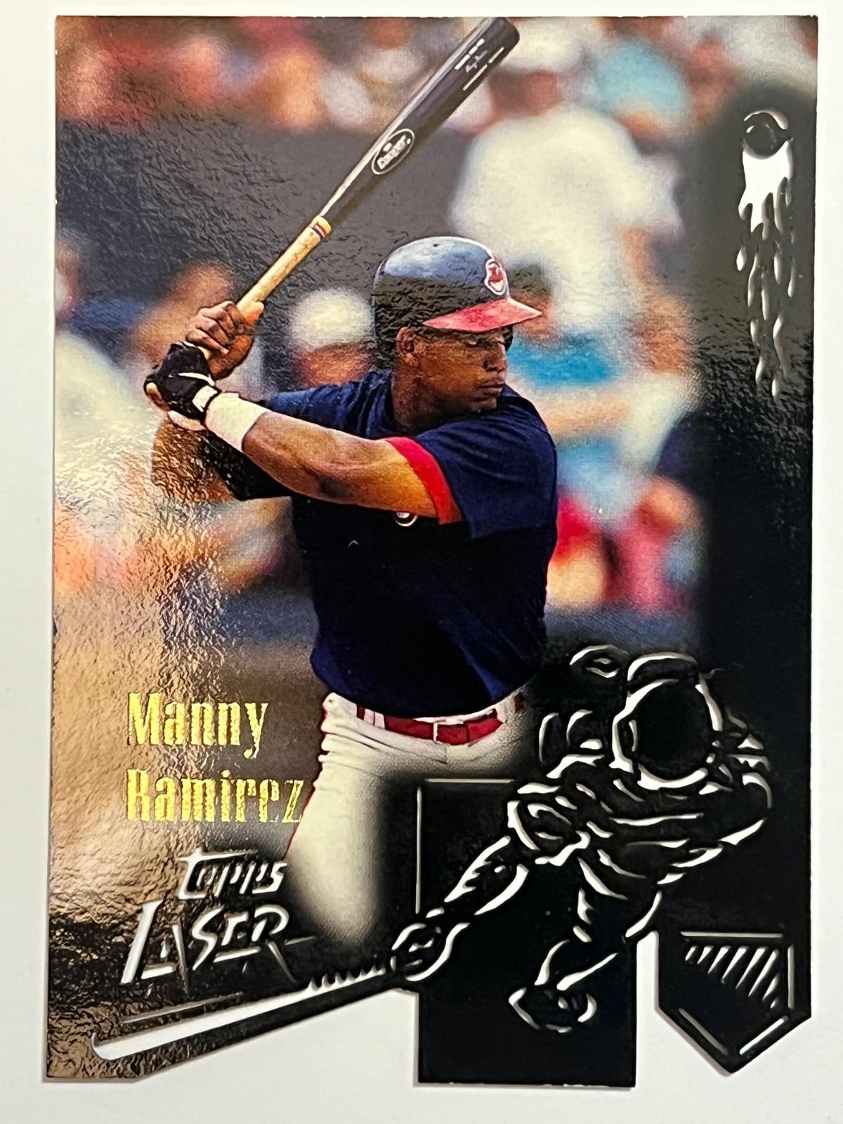 1996 Topps Laser #13 Manny Ramirez FREE SHIPPING