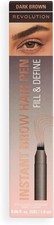Image of Revolution, Instant Brow Hair Pen, Precision Applicator for Dark Brown