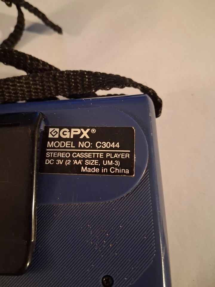 Reproductor de casete estéreo portátil GPX de colección  Foto 4 de 4