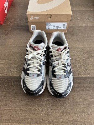 ASICS GEL 1130 SMOKE GREY PURE SILVER RED 1201A256-024 SIZE 9