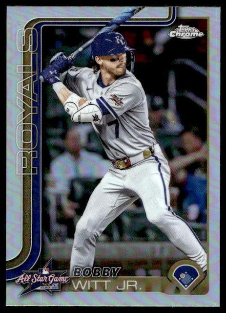 2025 Topps Chrome Update #ASGC-25 Bobby Witt Jr. 2025 All-Star Game Royals