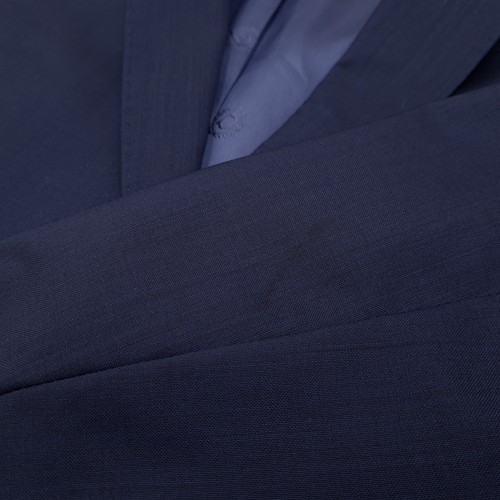 Bugatti Blazer Jacket Virgin Wool Blue Mg6 Size EU 50 UK/US 40 - Picture 9 of 9
