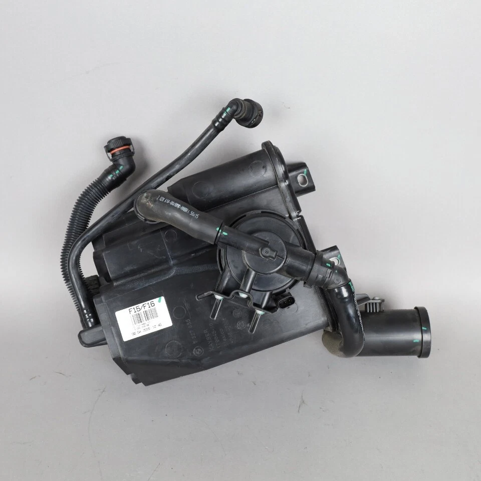 BMW X5 X6 2014-2019 bote de carbón de vapor de combustible 16117327885 OEM usado Foto 2 de 4