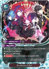 Buddyfight TCG card S-BT03/0056EN C Revolution of Red True Awakening of Deities