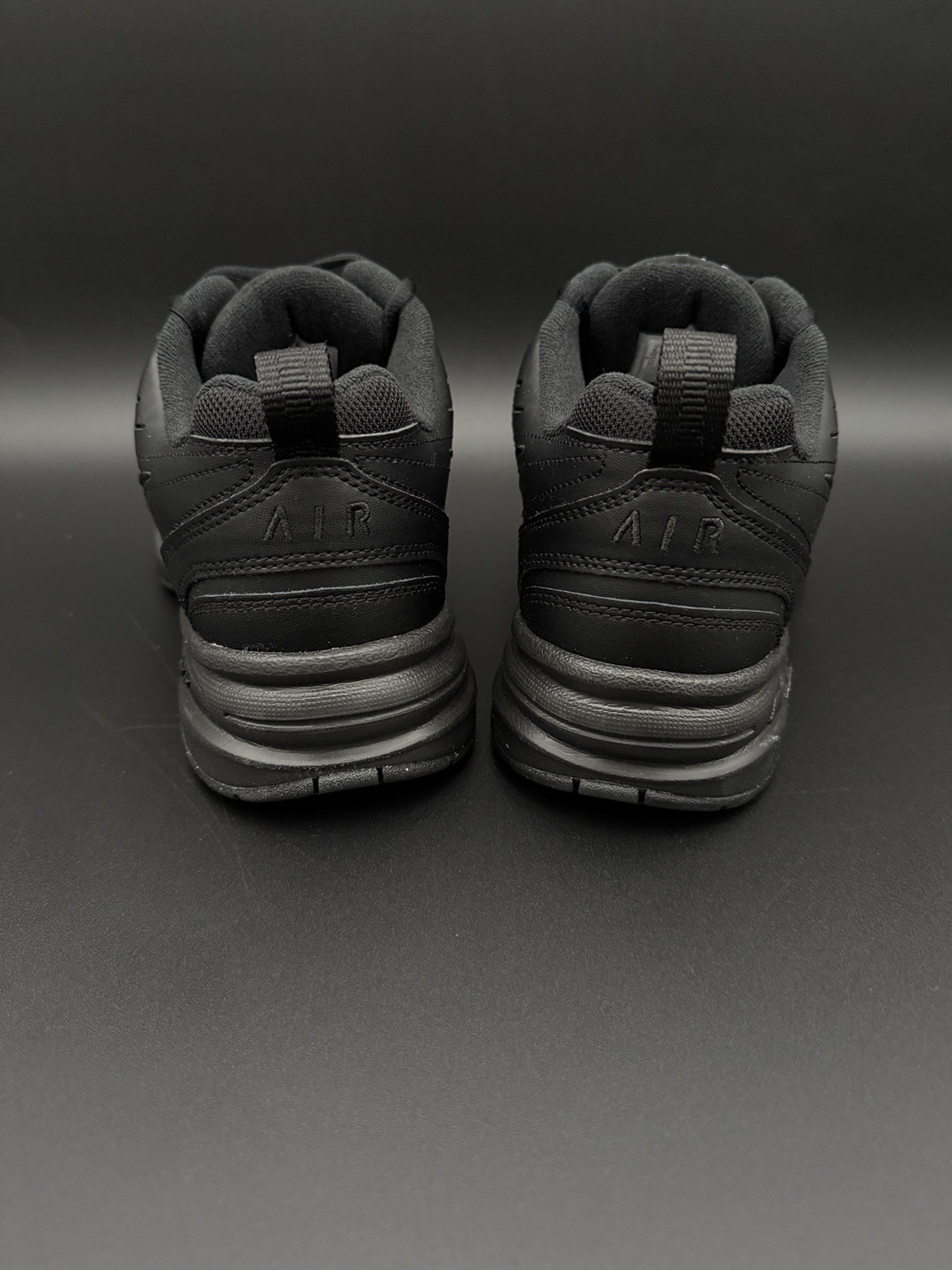 Nike Air Monarch IV Black/Black 415445 001 Medium Width Dad Men's Shoes Comfort thumbnail 7