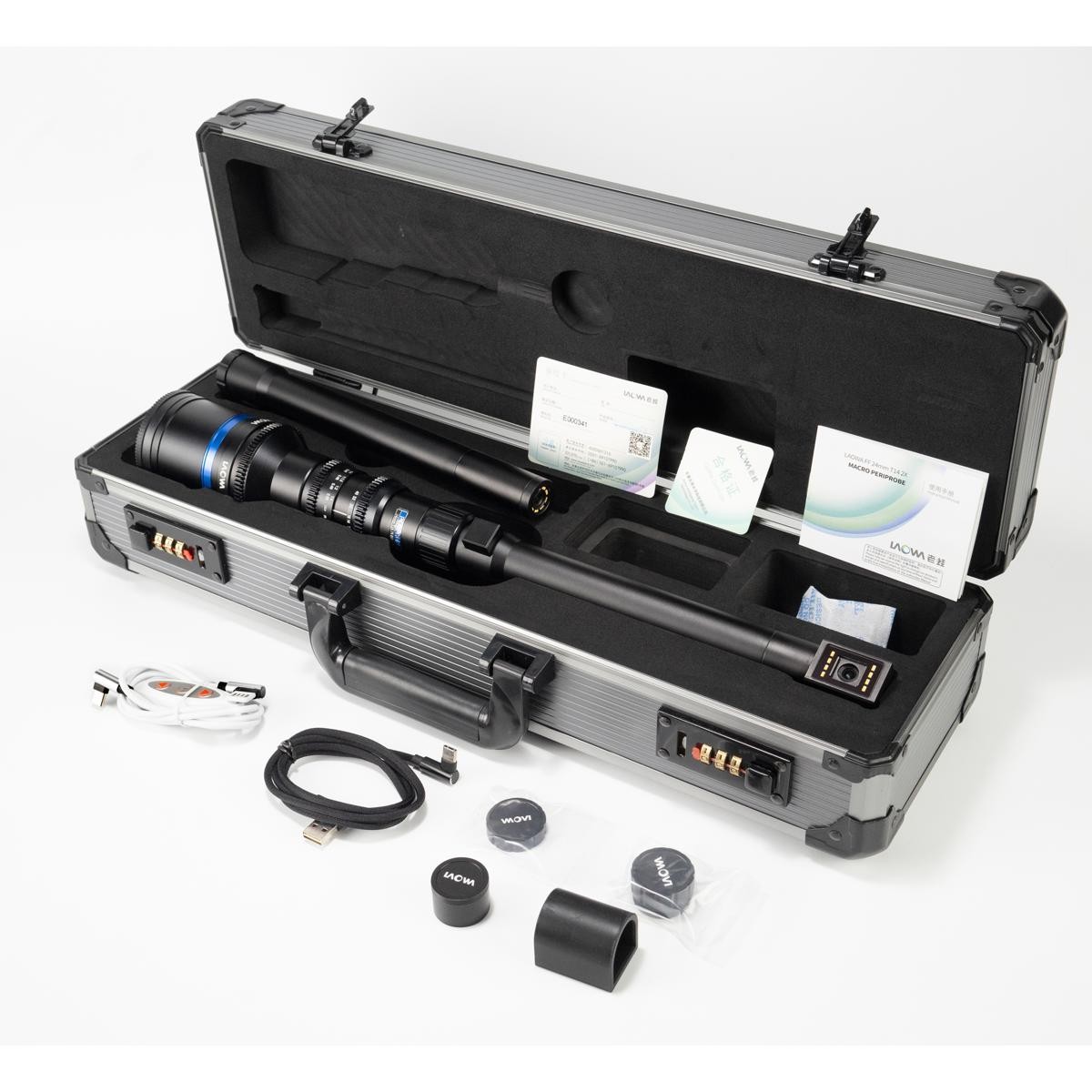 Venus Laowa 24mm T14 2x Macro PeriProbe Cine Lens for PL Mount