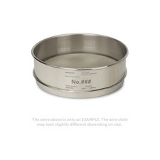 ADVANTECH 100SS8F Sieve, #100, S/S, 8 In, Full Ht 8TKA8