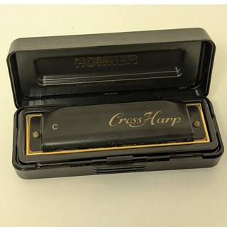 Hohner Cross Harp Harmonica Key of C with Case