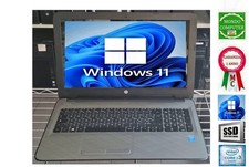 PORTATILE NOTEBOOK HP 15-AC158NL CPU INTEL CORE i3-5005U SSD WINDOWS 11
