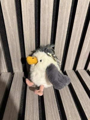 Jellycat Chip Möwe Taschenanhänger Brandneu mit Etikett Selfridges Exklusiv