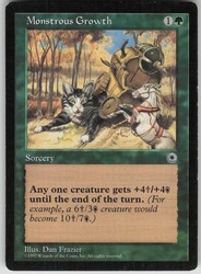 Monstrous Growth (Flavor Text) - Portal