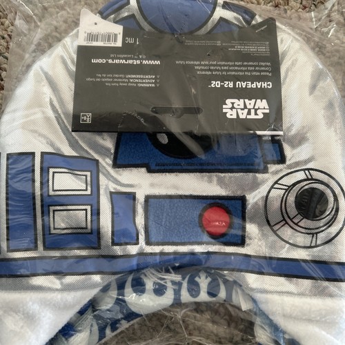 Disney Star Wars R2D2 Peruvian Beanie Laplander Hat - Picture 1 of 2
