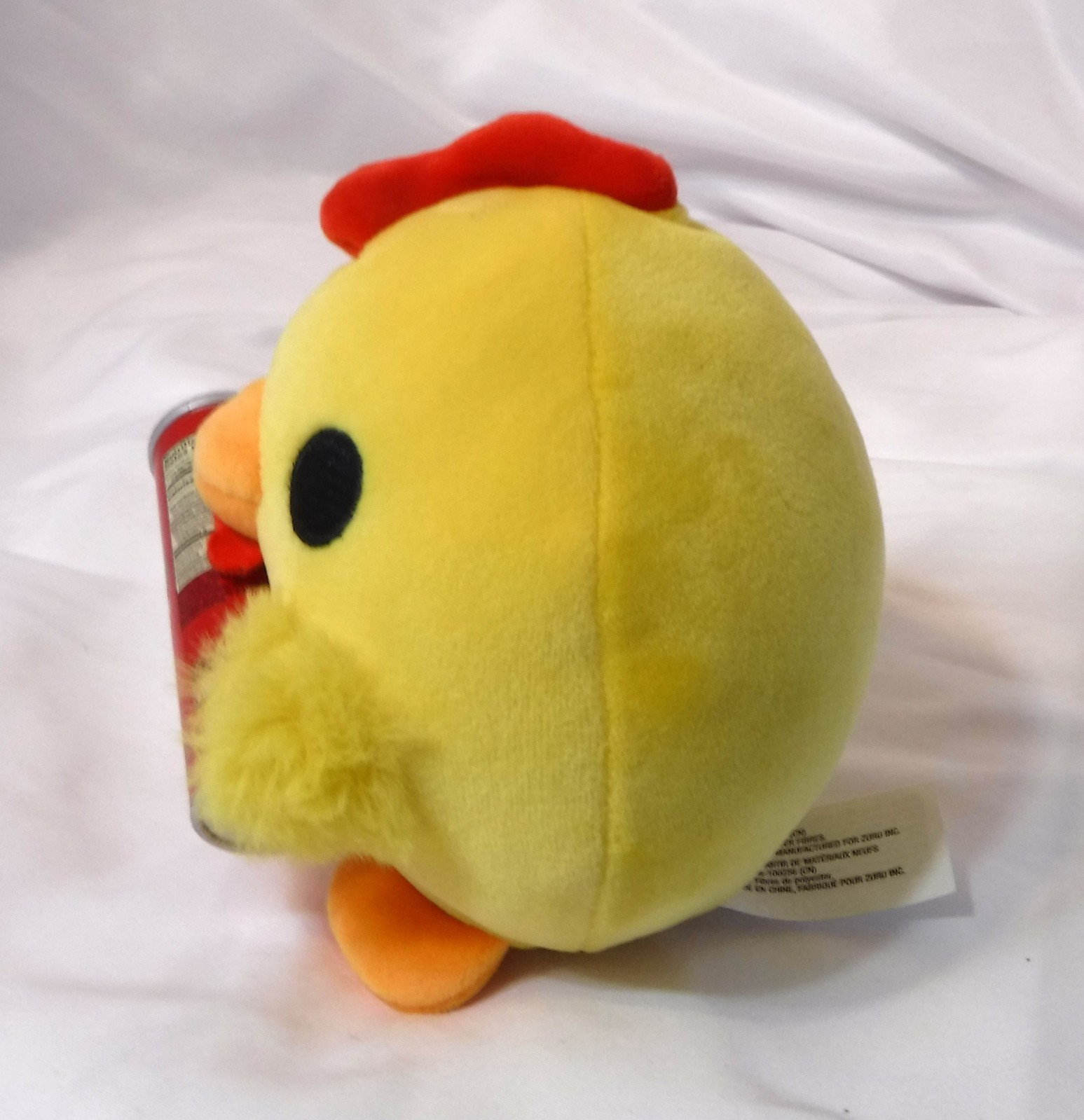 Zuru Snackles Dani the Chicken Chick with Pringles Can 5" Yellow Plush MINT