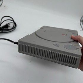 Sony PlayStation 1 Game Console Gray Tested Working With Cord