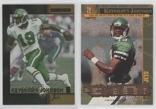 1996 Score Board NFL Lasers Keyshawn Johnson #72 Rookie RC