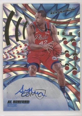2020-21 Panini Revolution Fractal 78/100 Al Horford #AG-AHF Auto 0j3a