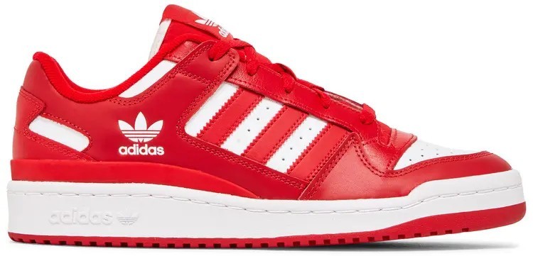 adidas gazelle silver green womens adidas Forum Low Chalk White Crew Red – at a great price – sneakilystore main image 0