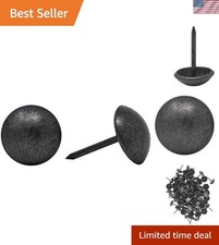 Upholstery Tacks, Nailhead Decorative Trim for Furniture, 7/16-inch Diameter ...