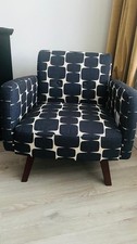 Habitat X Scion Lohko Fabric Armchairs X2