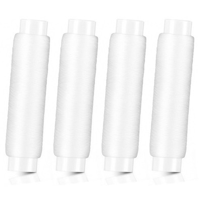 4 Pcs Fishing Bait Elastic Thread - Invisible Nylon Magic Medium, White 