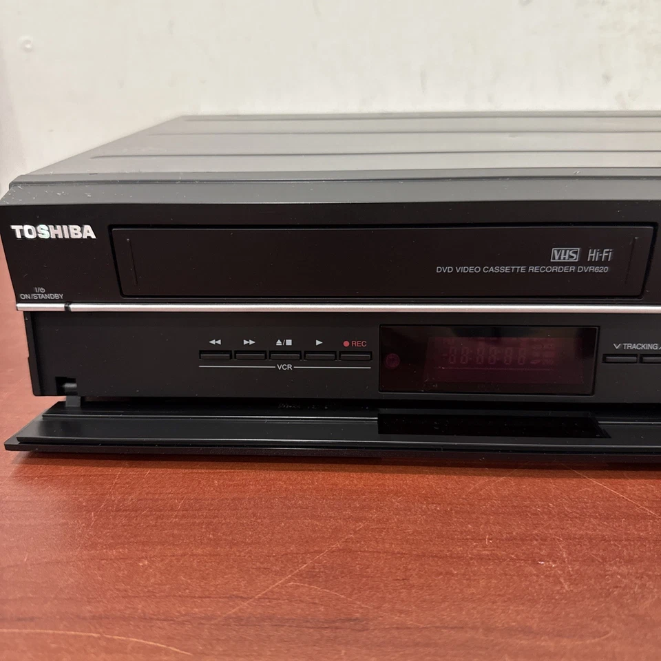 Toshiba DVR620KU VHS/DVD Recorder Combo VCR Dubbing HDMI - NO REMOTE - Tested - Image 4 of 4