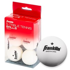 Franklin Sports Ping Pong Balls - White Table Tennis Balls - 38mm Official We...