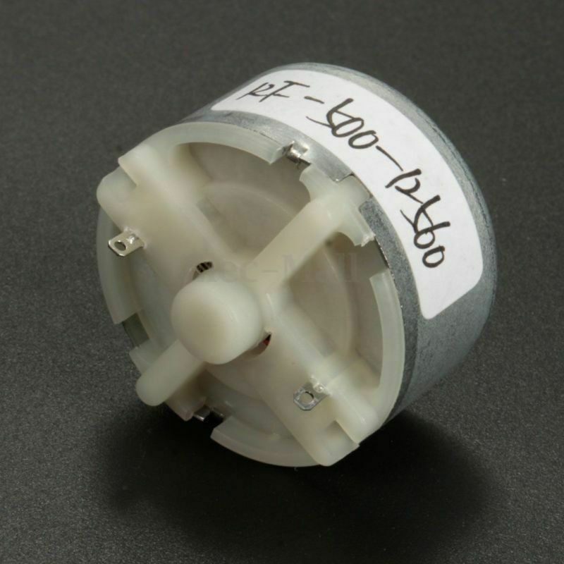 Miniature Small Electric Motor Brushed 0-12V DC 0.02A For Models Crafts Robots F