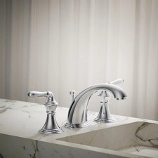 Kohler Devonshire Widespread Bath Sink Faucet- 394-4-CP - Polished Chrome Finish