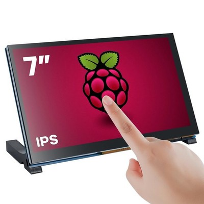 7 Inch Touchscreen IPS DSI Display Compatible with Raspberry Pi 5/4/3, 800x48...
