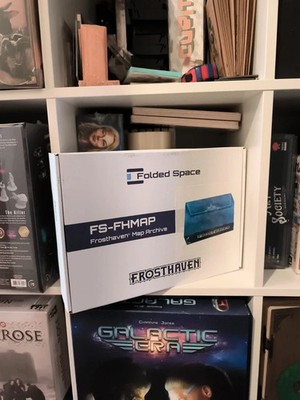 Frosthaven Map Archive Organizer Set inlay